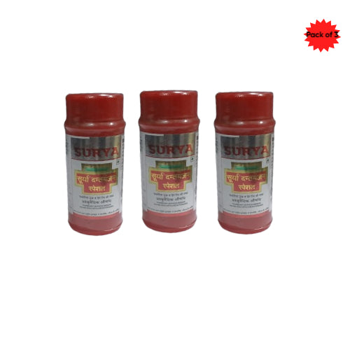 Surya Pharmeceuticals Surya Dantmanjan Special 40 Gm(Pack of 3)