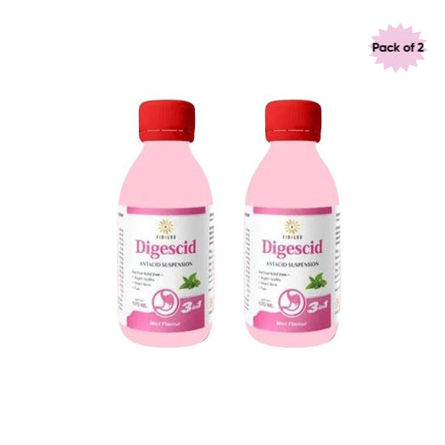 Fidalgo Digescid Antacid Suspension 170 Ml(Pack of 2)