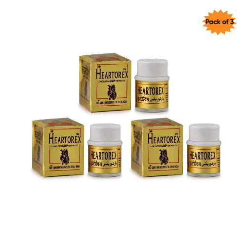 Rex Remedies Heartorex 10 Tablets(Pack of 3)