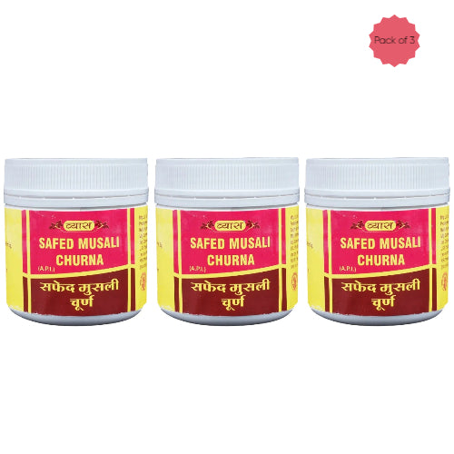 Vyas Safed Musali Churna 50 Gm(Pack of 3)