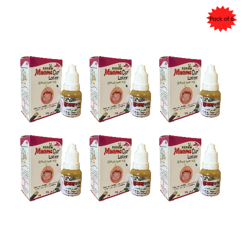 Agrow Healthcare Muama Cur Lotion 10 Gm(Pack of 6)