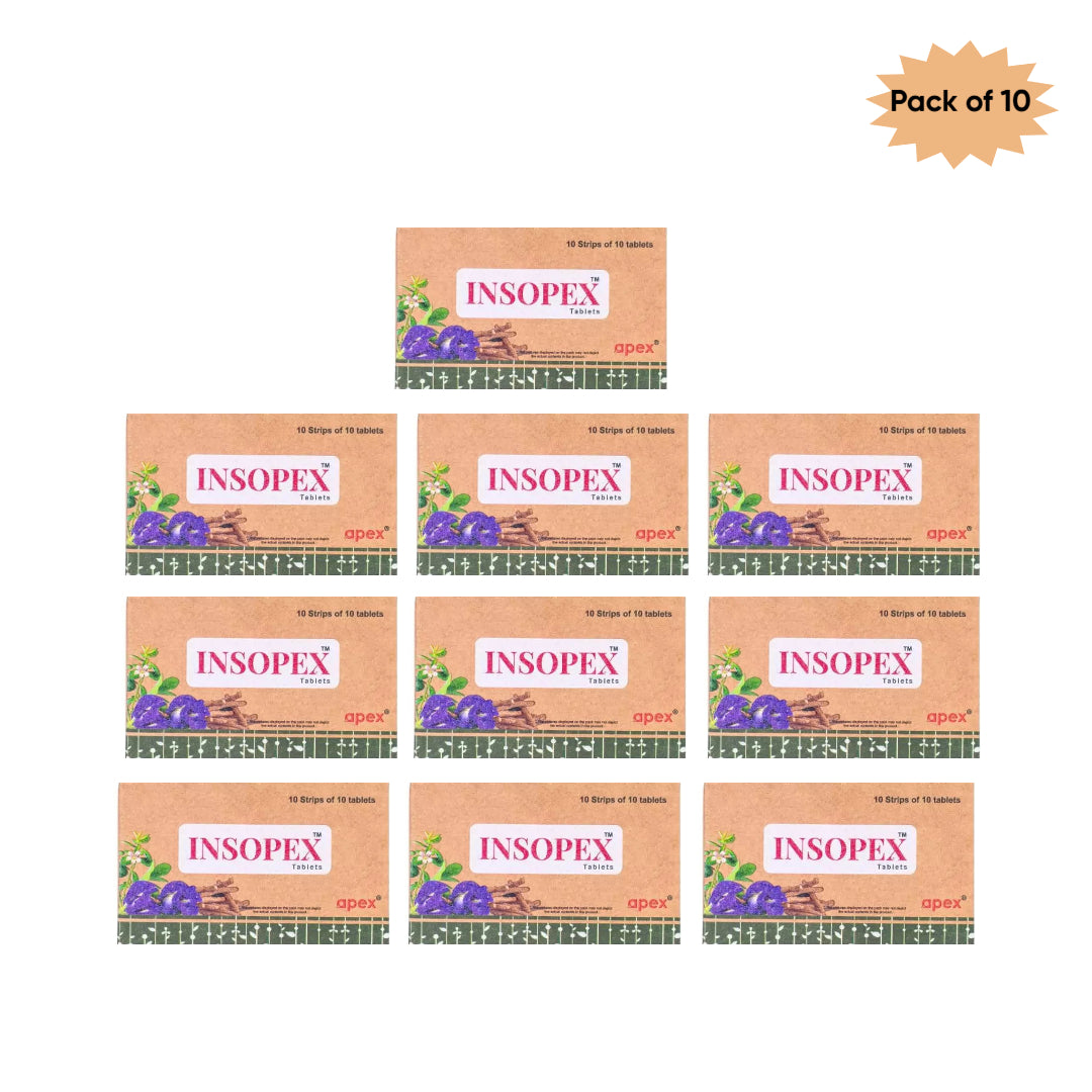 Apex Laboratories Insopex 10 Tablets(Pack of 10)