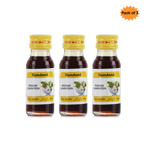 Hamdard Roghan Kharateen 25 Ml(Pack of 3)