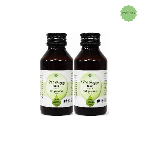 Nagarjun (Gujarat) Nili Bhringraj Tailam 100 Ml(Pack of 2)