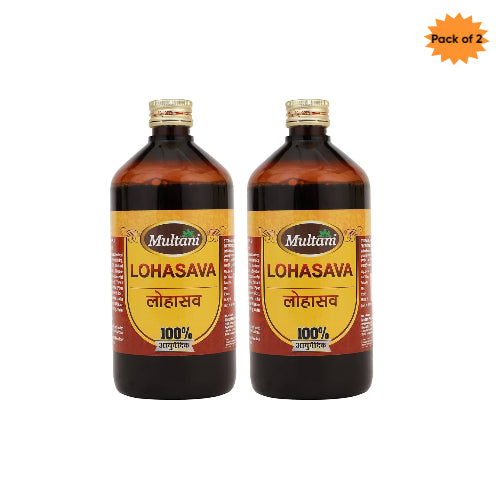 Multani Lohasava 450 Ml(Pack of 2)