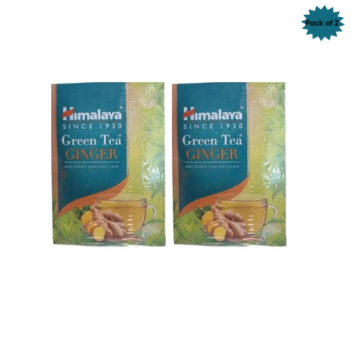 Himalaya Green Tea Genger-2 Gm 20 Bags(Pack of 2)
