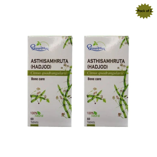 Sdl Asthisamhruta (Hadjod) 60 Tablets(Pack of 2)