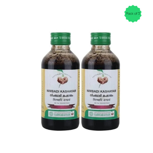 Vaidyaratnam Nimbadi Kashayam 200 Ml(Pack of 2)