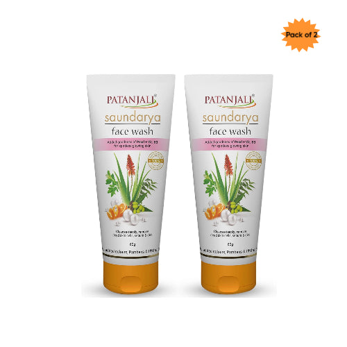 Patanjali Saundraya Face Wash 100 Gm(Pack of 2)