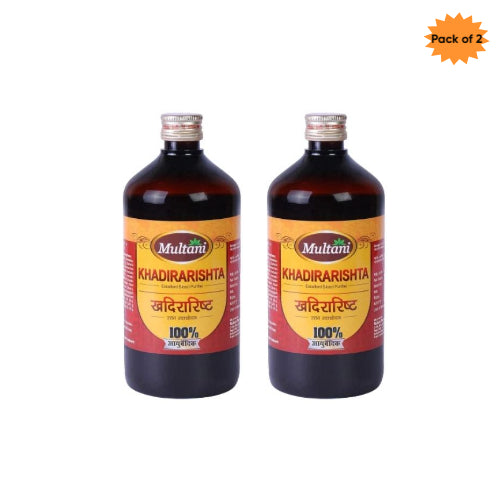 Multani Khadirarishta 450 Ml(Pack of 2)