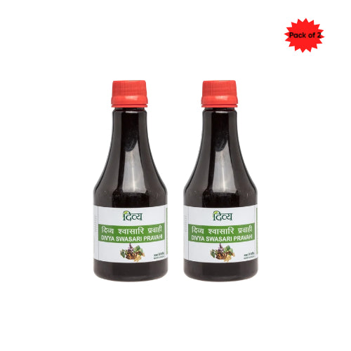 Patanjali Swasari Pravahi Syrup 250 Ml(Pack of 2)