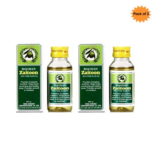New Shama Roghan-E-Zaitoon 60 Ml(Pack of 2)