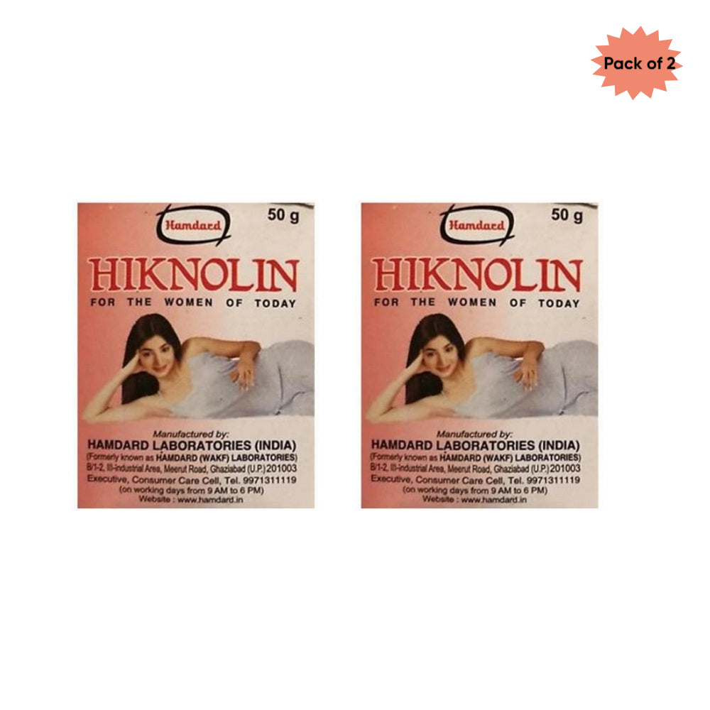 Hamdard Hiknolin 50 Gm(Pack of 2)