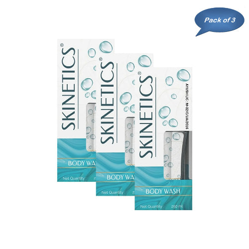 Dabur Skinetics Body Wash 250 Ml(Pack of 3)