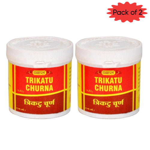 Vyas Trikatu Churna 100 Gm(Pack of 2)