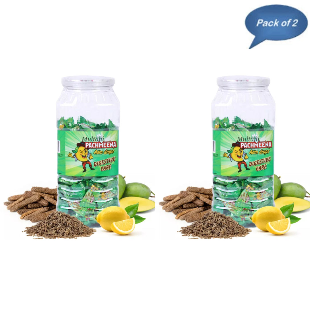 Multani Pachmeena Aam Drops 150 Pcs (Pack of 2)