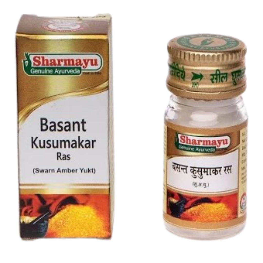 Sharmayu Basant Kusumakar Ras(Swarna Moti Yukt) 25 Tablets