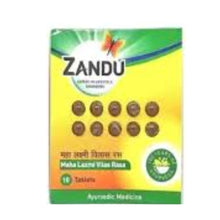 Zandu Maha Laxmi Vilas Rasa  10 Tablets