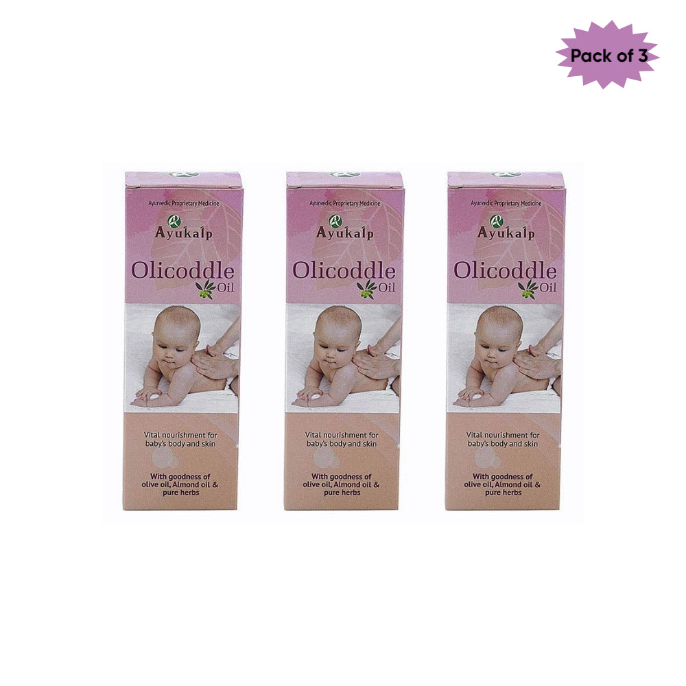 Ayukalp Olicoddle Oil 100 Ml(Pack of 3)