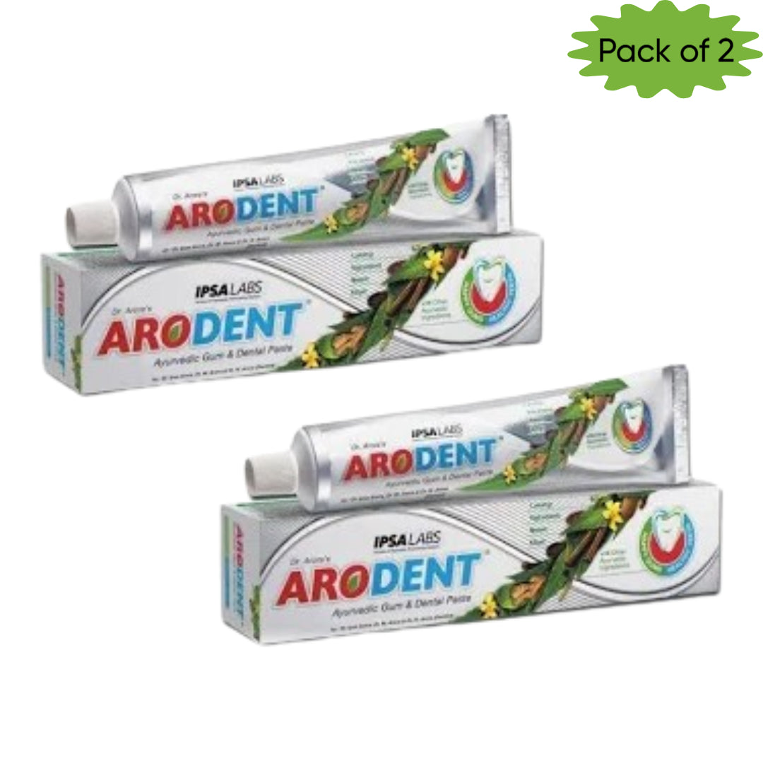 Ipsa Labs (P) Ltd Arodent Dental Paste 50 Gm(Pack of 2)