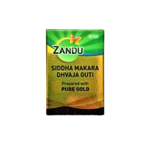 Zandu Siddha Makara Dhvaja Guti Gold 30 Tablets