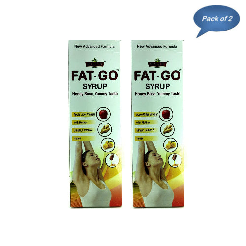 Jolly Pharma Fat-Go Syrup 250 Ml(Pack of 2)