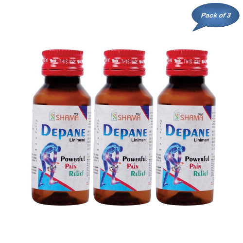 New Shama Depane Liniment 60 Ml(Pack of 3)