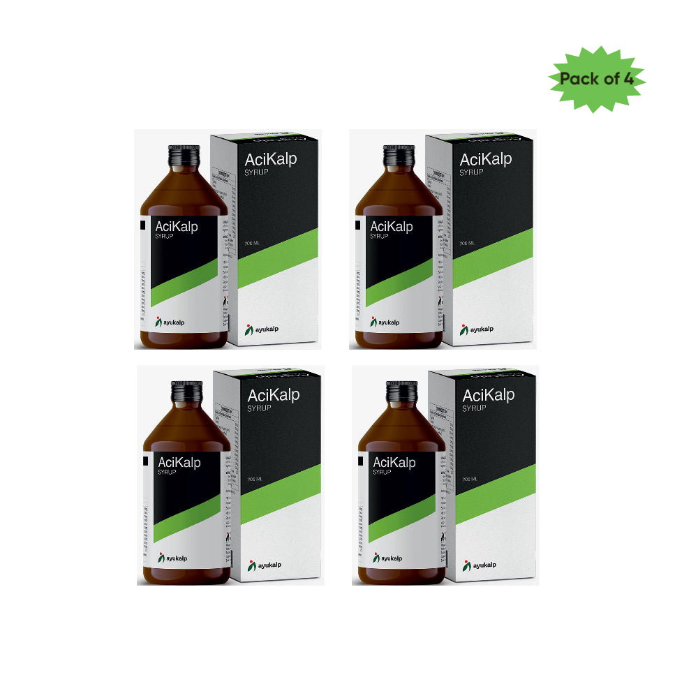 Ayukalp Acikalp Syrup 200 Ml(Pack of 4)