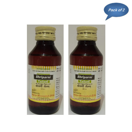 Nagarjun (Gujarat) Shriparni Tailam 100 Ml(Pack of 2)