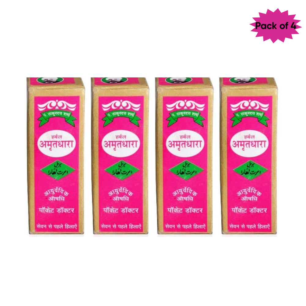 Amritdhara Pharmacy Pvt Ltd Herbal Amritdhara 3 Ml(Pack of 4)