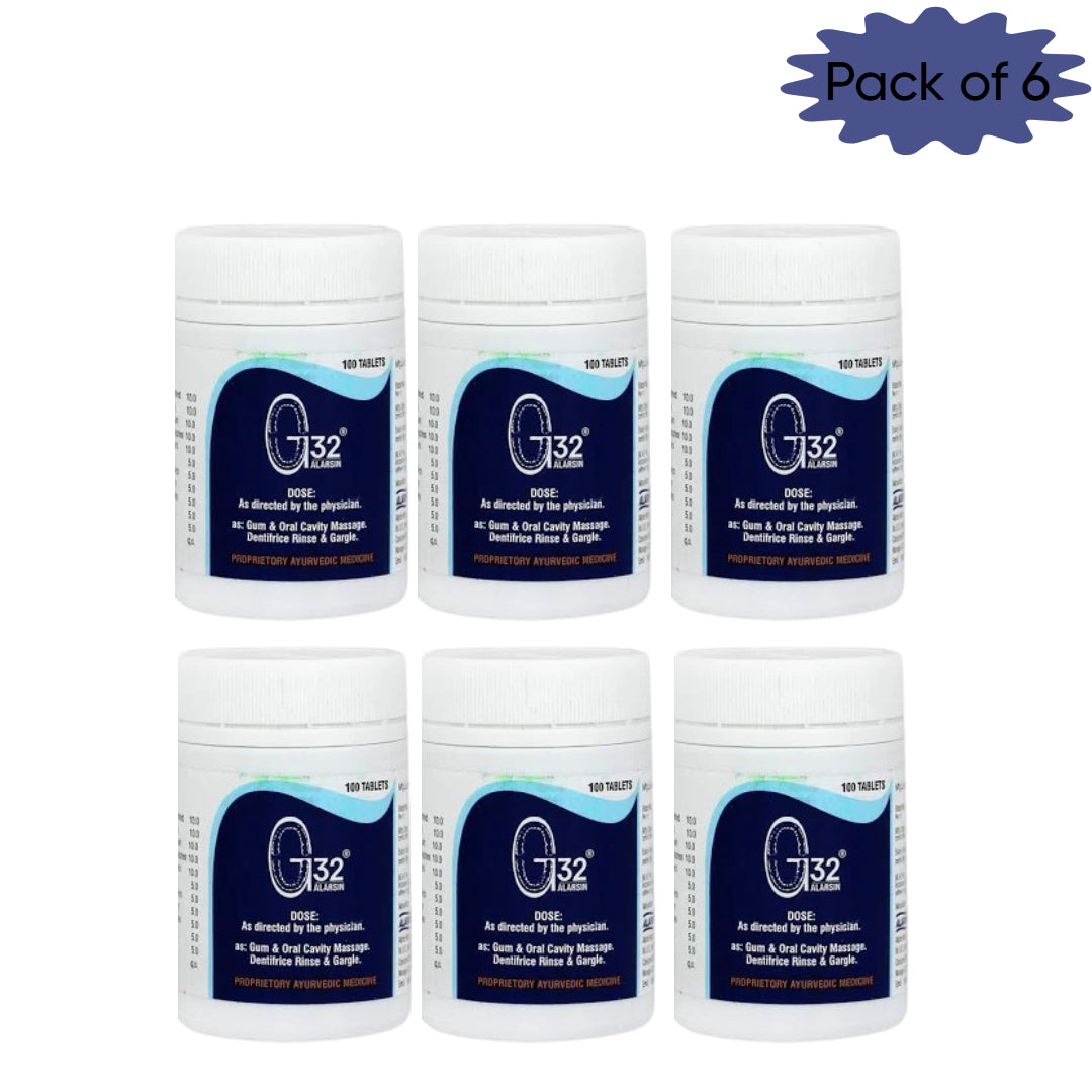 Alarsin G32 100 Tablets(Pack of 6)