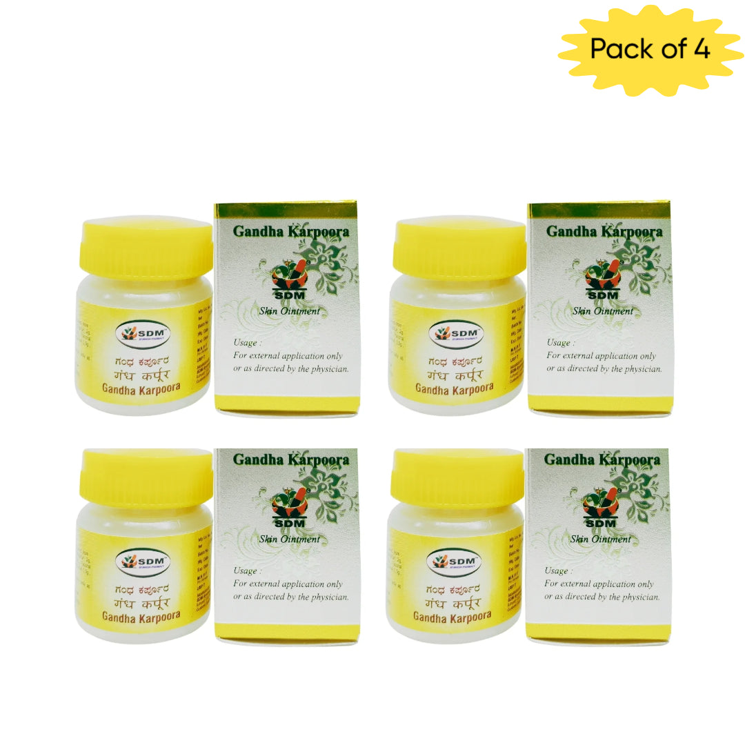 Sdm Gandha Karpoor 10 Gm(Pack of 4)