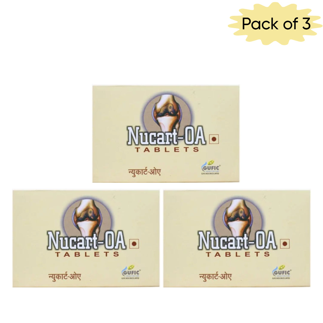 Gufic Biosciences Ltd Nucart-Oa 12 Tablets(Pack of 3)
