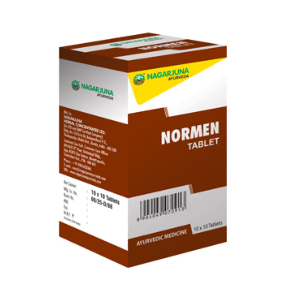 Nagarjuna Ayurveda Normen 100 Tablets