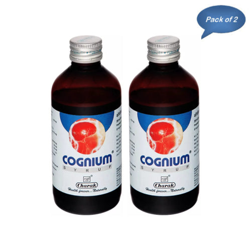 Charak Pharma Cognium Syrup 200 Ml(Pack of 2)