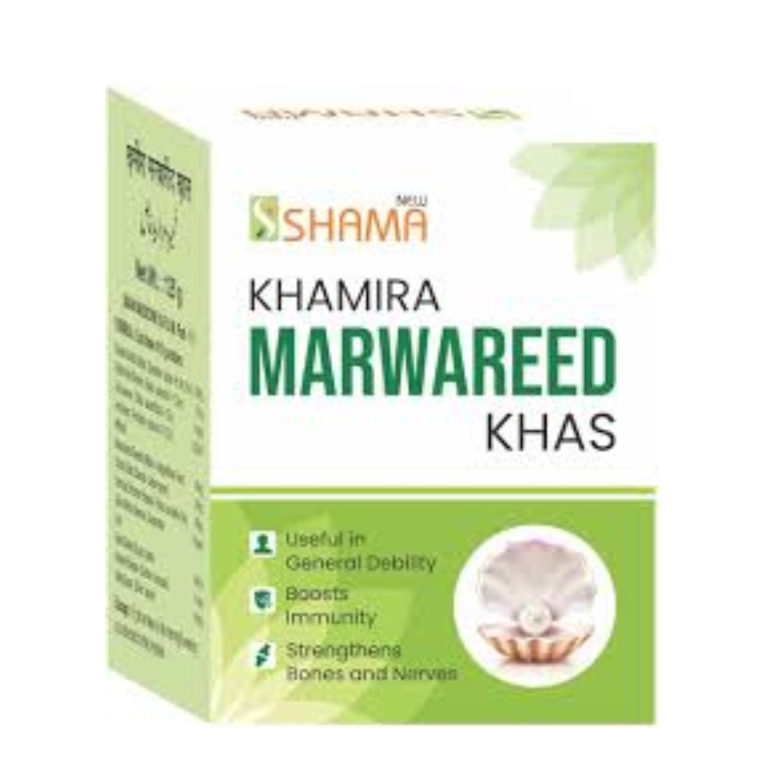 New Shama Khamira Marwarid Khas 60 Gm | Unani Pearl-Based Heart & Brain Tonic for Strength, Calm & Vitality