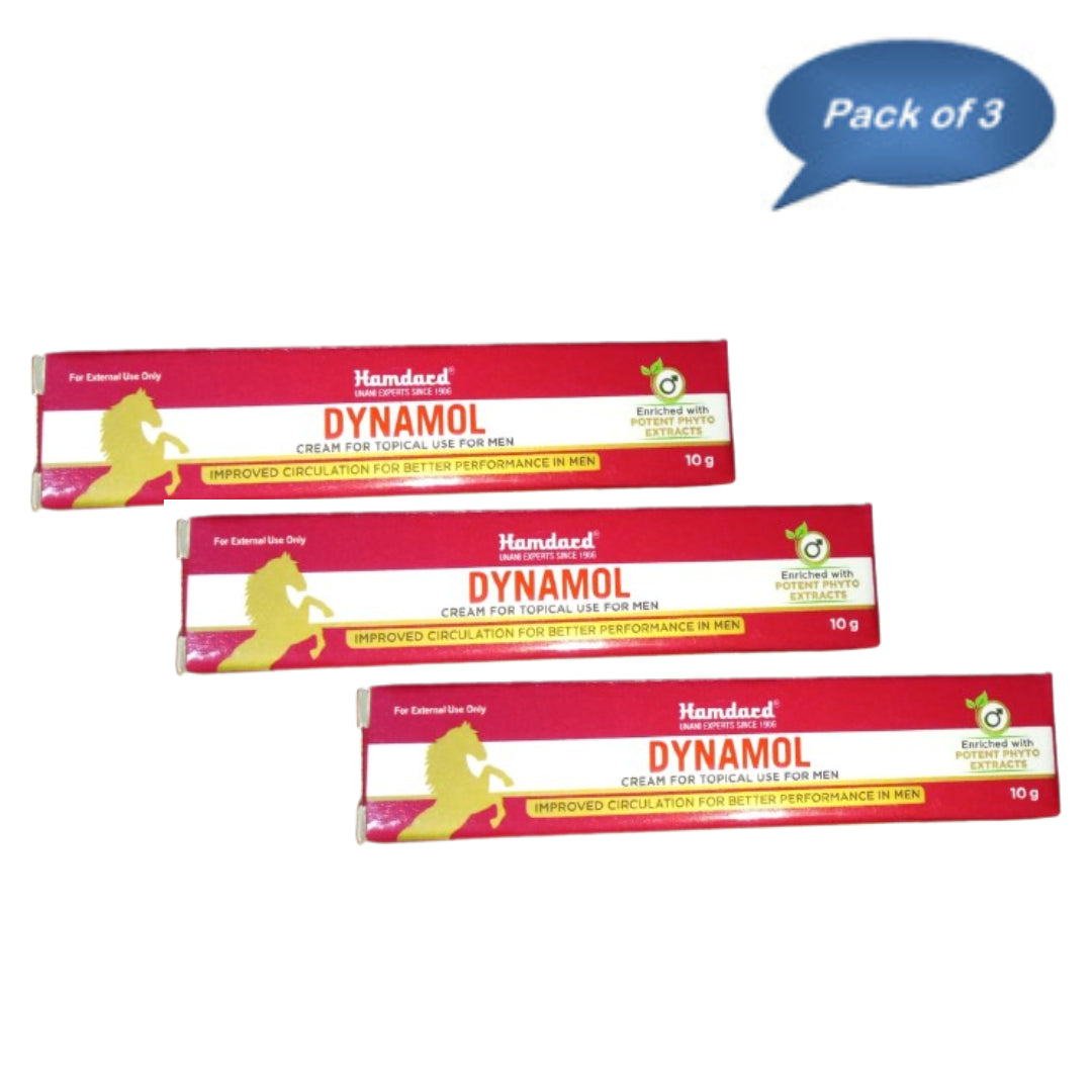 Hamdard Dynamol Cream 10 Gm (Pack Of 3)