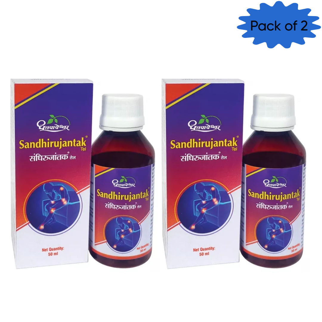 Sdl Sandhirujantak Tel 50 Ml(Pack of 2)