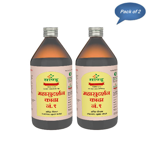 Sandu Pharmaceuticals Mahasudarshan Kadha No.1 450 Ml(Pack of 2)