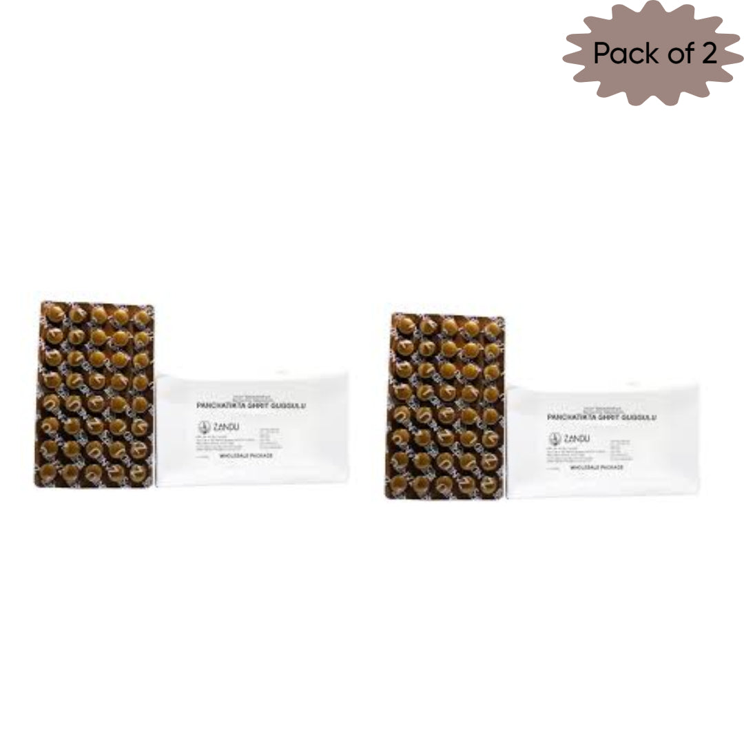Zandu Panchatikta Ghrit Gugglu 40 Tablets(Pack of 2)