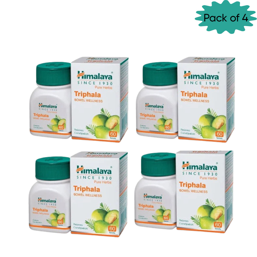 Himalaya Triphala 60 Tablets(Pack of 4)