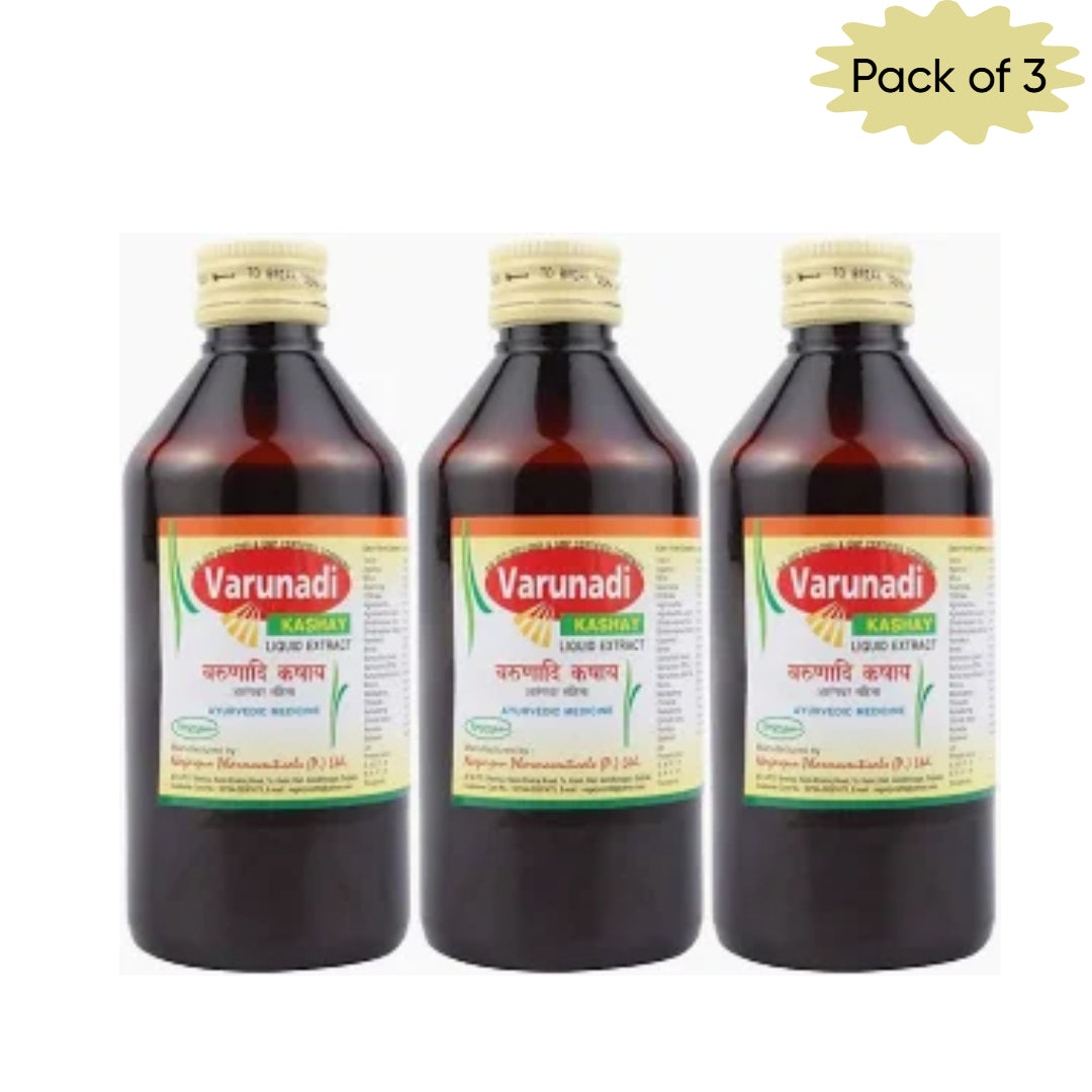 Nagarjun (Gujarat) Varunadi Kashay 200 Ml(Pack of 3)