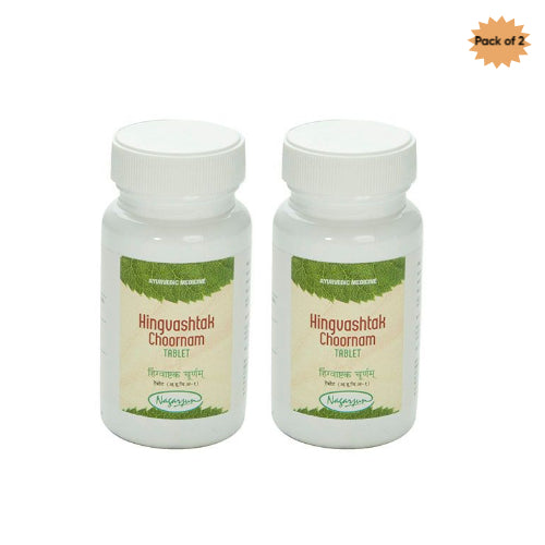 Nagarjun (Gujarat) Hingvashtak Choornam Tablet 50 Gm(Pack of 2)