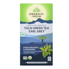Organic India Tulsi Green Tea Earl Grey 25 Bags