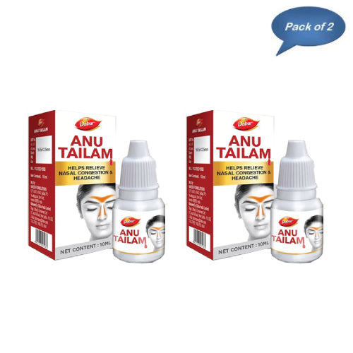 Dabur Anu Tailam 10 Ml(Pack of 2)
