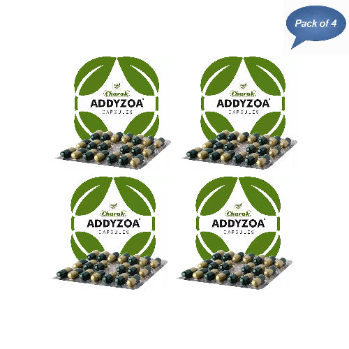 Charak Pharma Addyzoa 20 Capsules(Pack of 4)