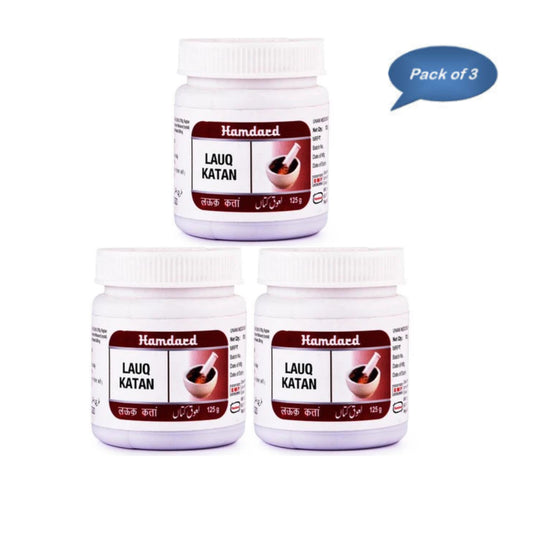 Hamdard Lauq Katan 125 Gm (Pack Of 3)