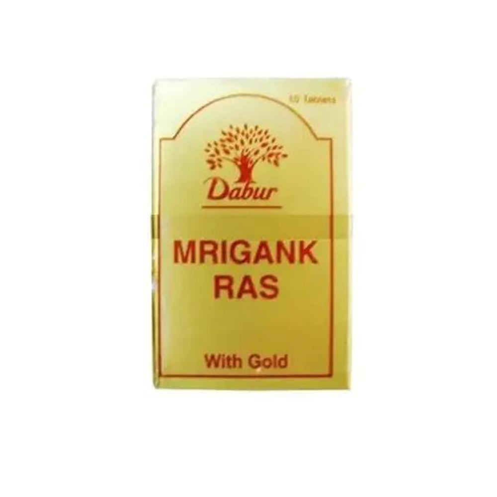 Dabur Mrigank Ras Gold 10 Tablets