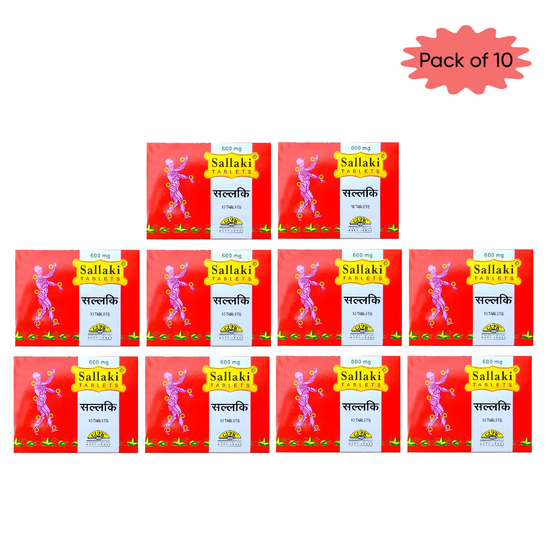 Gufic Biosciences Ltd Sallaki 600 Mg 10 Tablets(Pack of 10)
