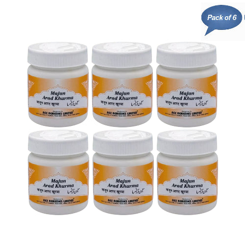 Rex Remedies Majun Arad Khurma 125 Gm(Pack of 6)